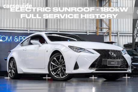 White 2020 Lexus RC300 Coupe F Sport