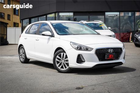 White 2019 Hyundai I30 Hatchback Active