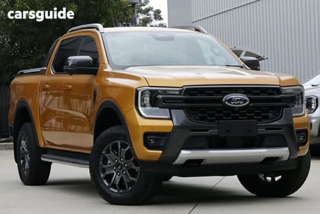 Yellow 2022 Ford Ranger Double Cab Pick Up Wildtrak 3.0 (4X4)