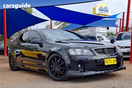 Black 2010 Holden Commodore Sedan Ss