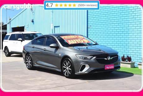 Grey 2018 Holden Commodore Liftback Rs