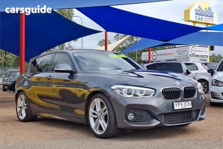 Grey 2017 BMW 125I Hatchback Sport Line