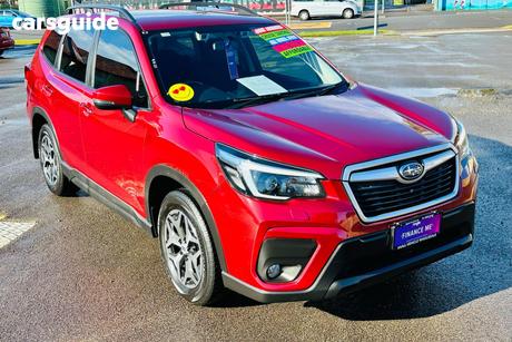 Red 2021 Subaru Forester Wagon 2.5I (Awd)