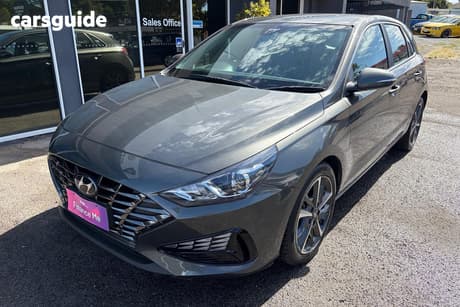 Grey 2021 Hyundai I30 Hatchback Active