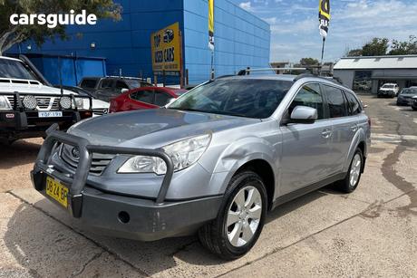 Silver 2012 Subaru Outback Wagon 2.5I