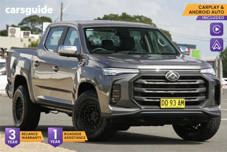 Grey 2022 LDV T60 Double Cab Utility Max Luxe (4X4)