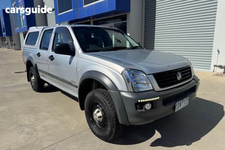 Silver 2003 Holden Rodeo Crew Cab Pickup Lx (4X4)