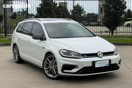White 2017 Volkswagen Golf Wagon R Wolfsburg Edition