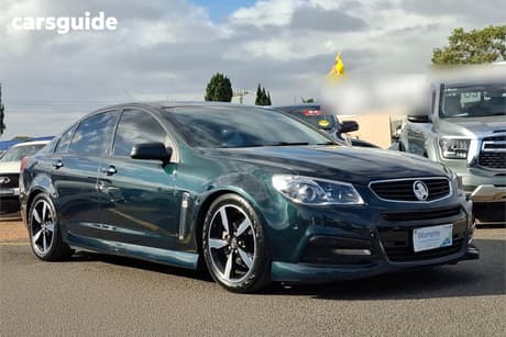 Green 2014 Holden Commodore Sedan Sv6