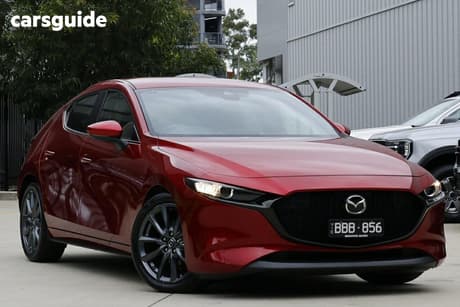 Red 2019 Mazda 3 Hatchback G20 Evolve