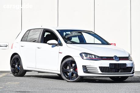 White 2015 Volkswagen Golf Hatchback Gti
