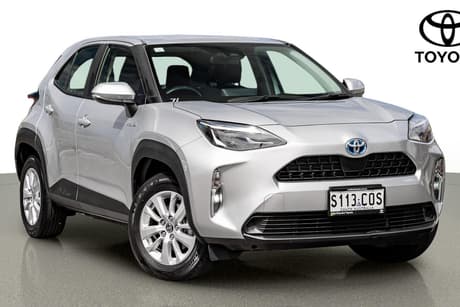 Silver 2022 Toyota Yaris Cross Wagon Gx Hybrid