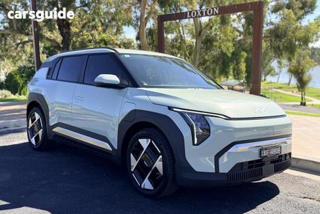 Green 2025 Kia Ev3 Wagon Earth 2Wd Lr Subtle Grey