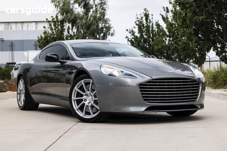 Grey 2016 Aston Martin Rapide Coupe S