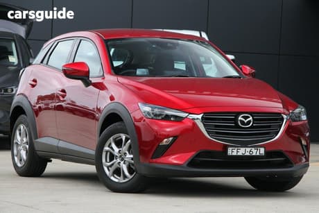 Red 2023 Mazda CX-3 Wagon G20 Pure