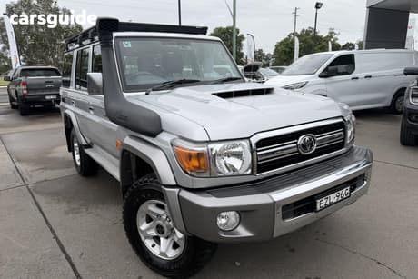Silver 2023 Toyota Landcruiser Wagon Lc76 Gxl