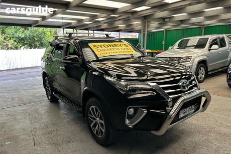 Black 2016 Toyota Fortuner Wagon Crusade