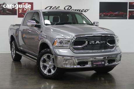 Silver 2019 RAM 1500 Crew Cab Utility Laramie (4X4) Fd3.9 W/Ramboxes