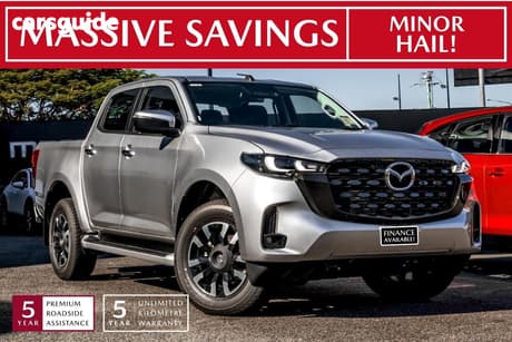 Silver 2025 Mazda BT-50 Dual Cab Pick-up Xtr (4X4)