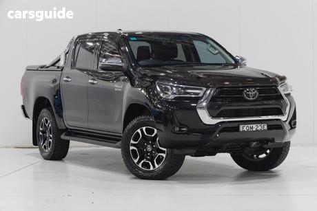 Black 2021 Toyota Hilux Double Cab Pick Up Sr5 (4X4)