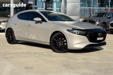Beige 2024 Mazda 3 Hatchback G25 Astina