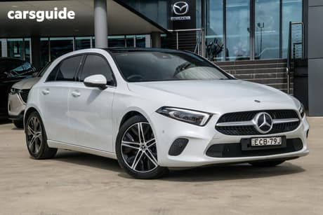 White 2019 Mercedes-Benz A180 Hatchback