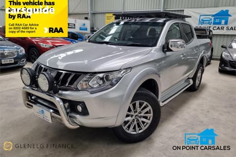 Silver 2018 Mitsubishi Triton Dual Cab Utility Gls (4X4)