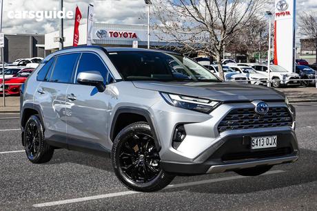 Silver 2024 Toyota RAV4 Wagon Cruiser (2Wd) Hybrid