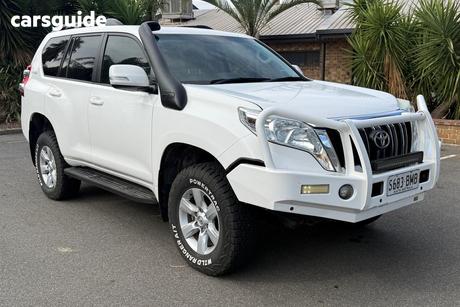 White 2016 Toyota Landcruiser Prado Wagon Gxl (4X4)