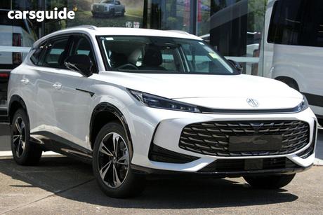 White 2025 MG HS Wagon Excite