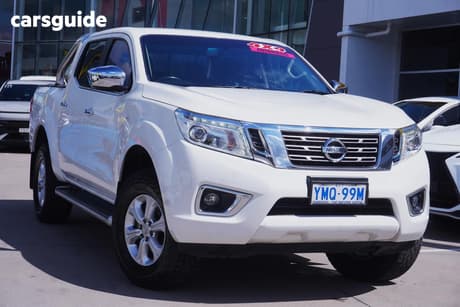 White 2017 Nissan Navara Dual Cab Utility St (4X4)