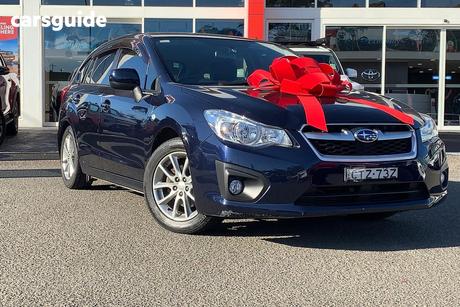 Blue 2014 Subaru Impreza Hatchback 2.0I (Awd)