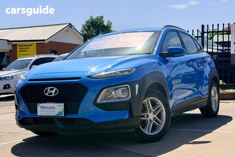 Blue 2019 Hyundai Kona Wagon Active (Fwd)