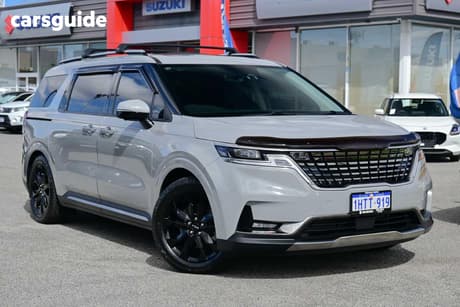 Grey 2022 Kia Carnival Wagon Platinum