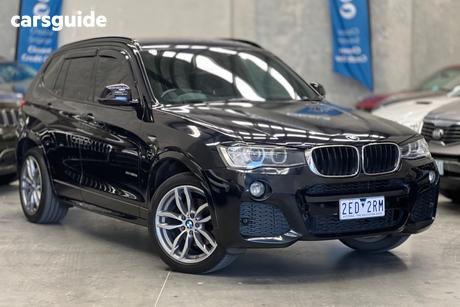Black 2014 BMW X3 Wagon Xdrive 20D