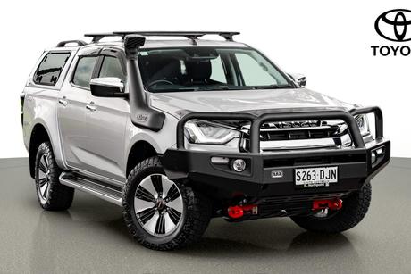 Silver 2021 Isuzu D-MAX Space Cab Utility Ls-U (4X4)