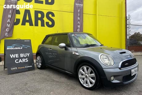 Silver 2008 Mini Cooper Hatch R56