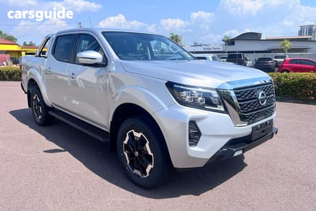 Silver 2025 Nissan Navara Dual Cab Pick-up St-X (4X4) Leather/Sunroof