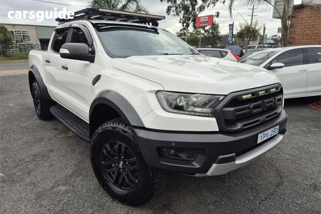 White 2019 Ford Ranger Double Cab Pick Up Raptor 2.0 (4X4)