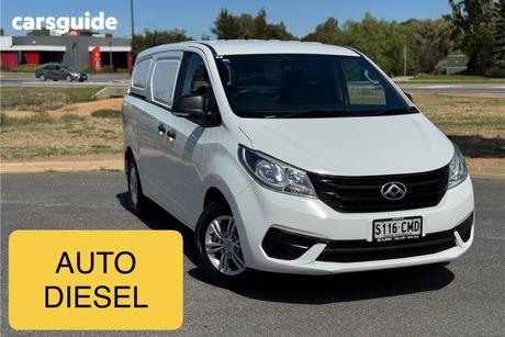 White 2021 LDV G10+ Van Barn Door