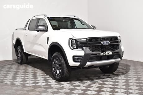 White 2024 Ford Ranger Double Cab Pick Up Wildtrak 3.0 (4X4)