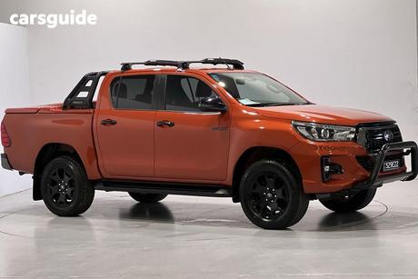 Orange 2019 Toyota Hilux Double Cab Pick Up Rogue (4X4)