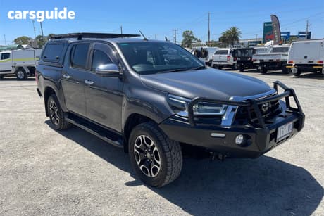 Grey 2020 Toyota Hilux Double Cab Pick Up Sr5 (4X4)