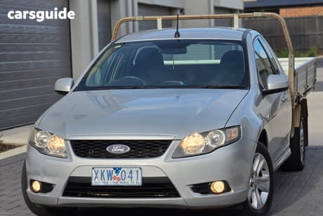 Silver 2009 Ford Falcon Cab Chassis R6 (Lpg)