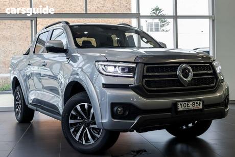 Silver 2025 GWM Cannon Dual Cab Utility Ultra (4X4)