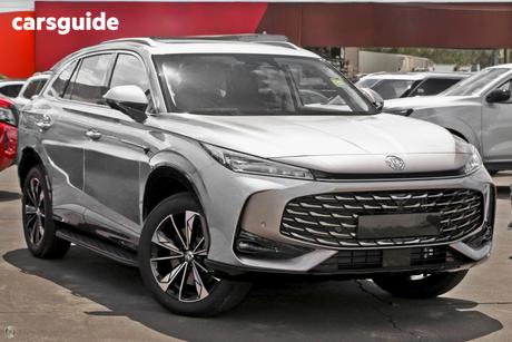 Silver 2025 MG HS Wagon Essence