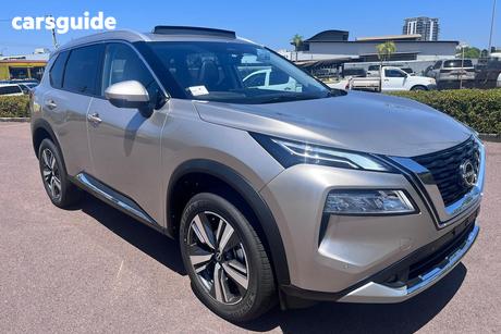 Silver 2025 Nissan X-Trail Wagon Ti (4Wd)