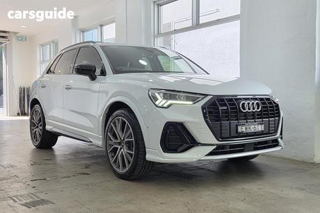 White 2022 Audi Q3 Wagon 40 Tfsi Quattro S Line