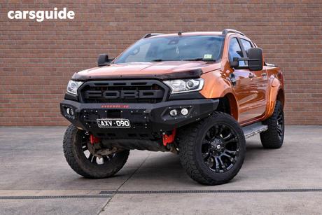 Orange 2016 Ford Ranger Dual Cab Pick-up Wildtrak 3.2 (4X4)