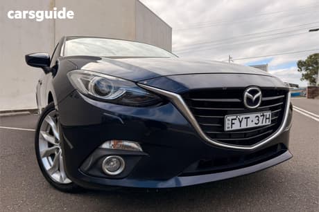 Blue 2013 Mazda 3 Sedan Sp25 Gt